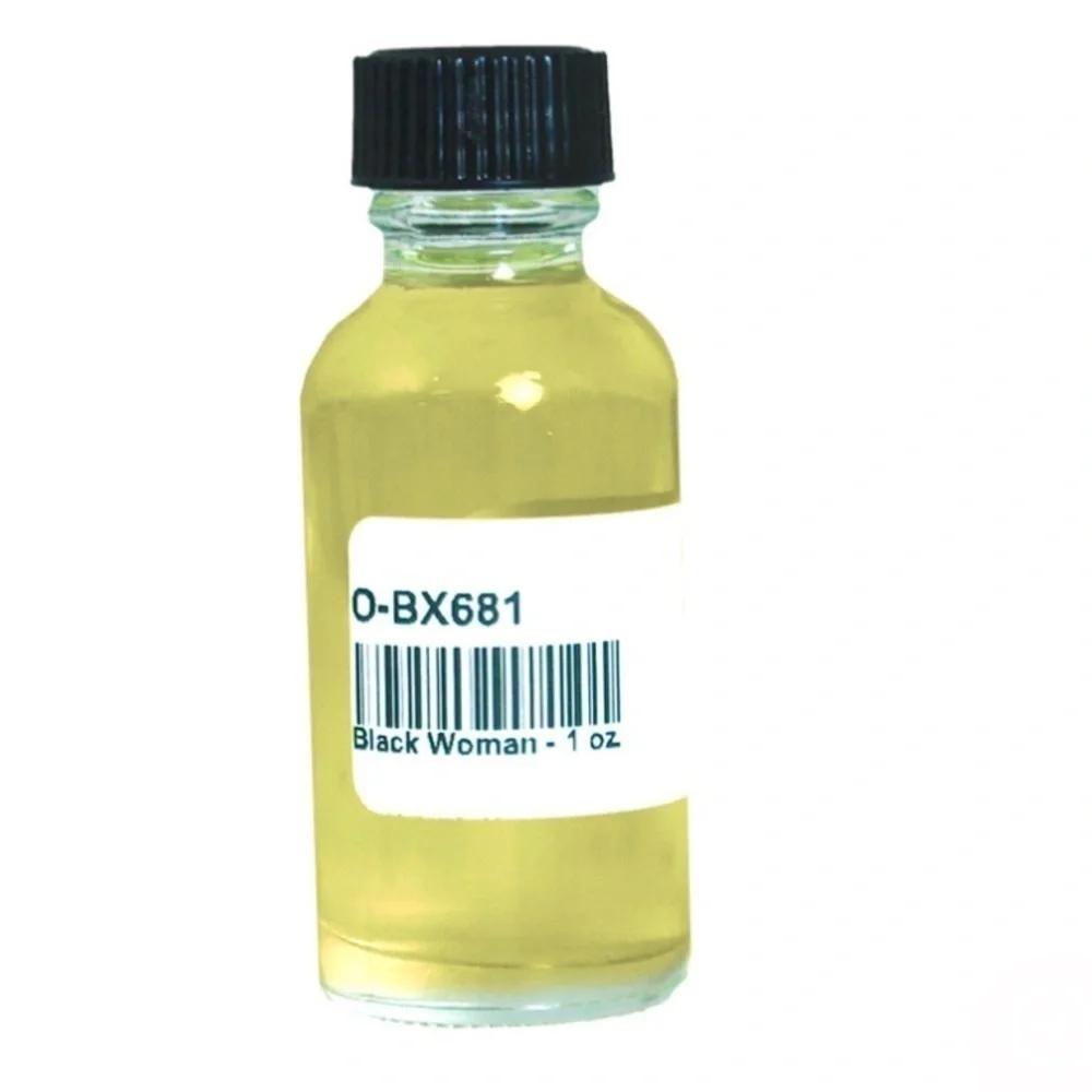 Black Woman Fragrance Oil 1 oz Fragrance Oil Bottle